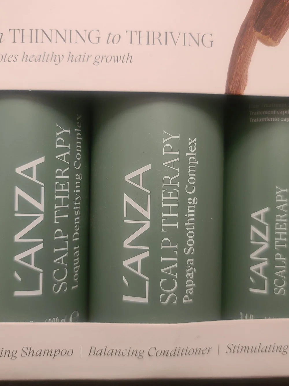 💁‍♀️L'ANZA Scalp Therapy Stimulating System Trio✨️NIB✨️💁‍♀️🌼